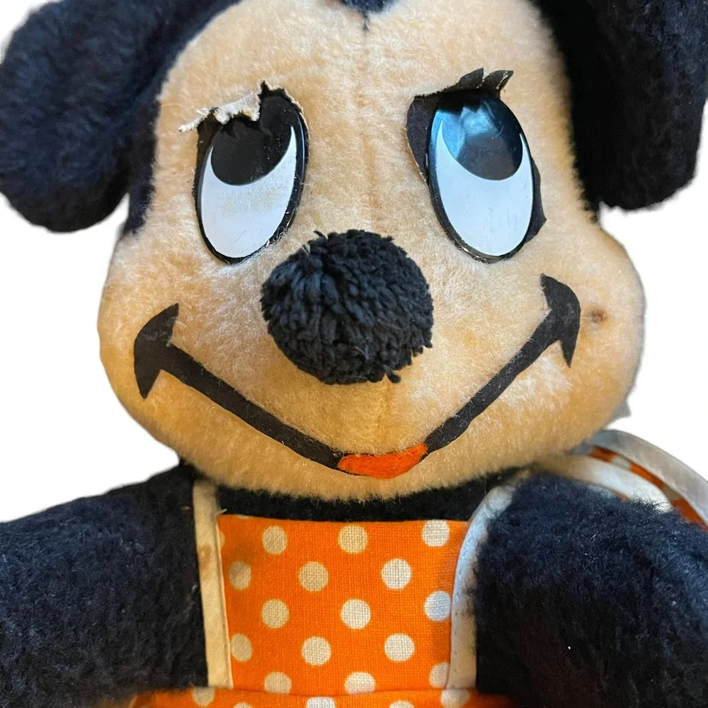 Mickey Minnie Mouse Plush California Toy Co Walt Disney‎ Est 1950's Stuffed Toys